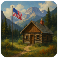 Load image into Gallery viewer, Old Glory Cabin